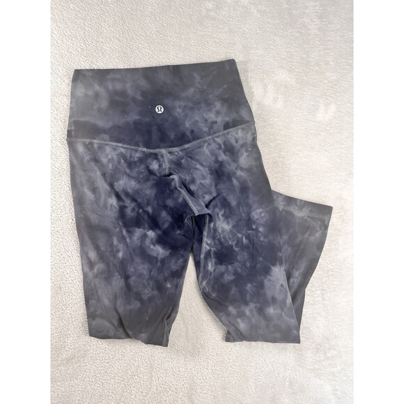 Lululemon Align Pant 21" Diamond Dye Diamond Dye Asphalt Grey True Navy 4 - Picture 1 of 6